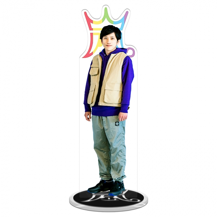 ARASHI Four generations Acrylic Stand Keychain 20cm