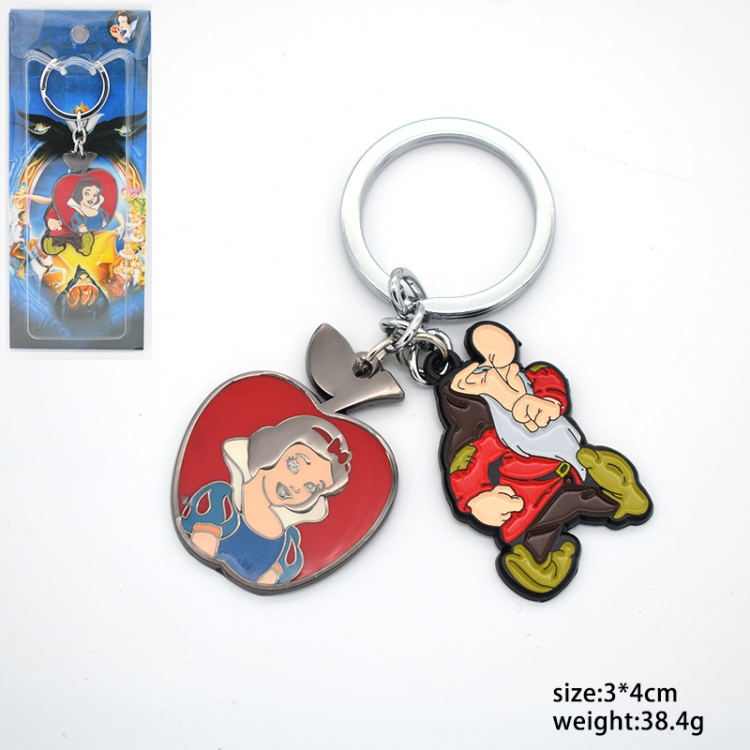 Snow White Animation  KeyChain  3x4cm 0.0384kg
