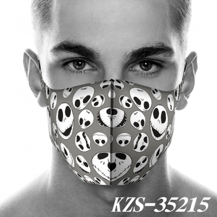 The Nightmare Before Christmas 3D digital printing masks price for 5 pcs KZS-35215A