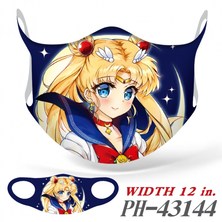 Sailormoon Anime Ice silk  seamless Mask   price for 5 pcs