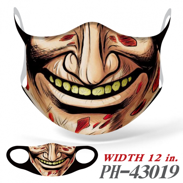 Full color  Anime Ice silk  seamless Mask   price for 5 pcs