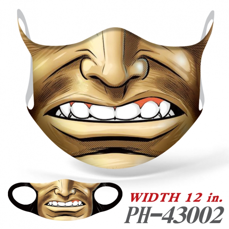 Full color  Anime Ice silk  seamless Mask   price for 5 pcs