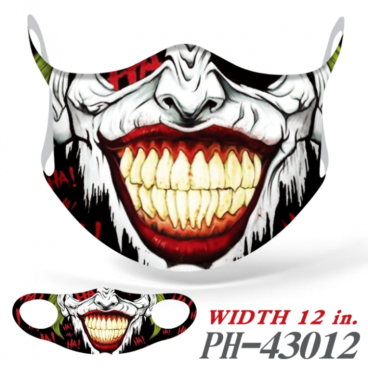 Full color  Anime Ice silk  seamless Mask   price for 5 pcs