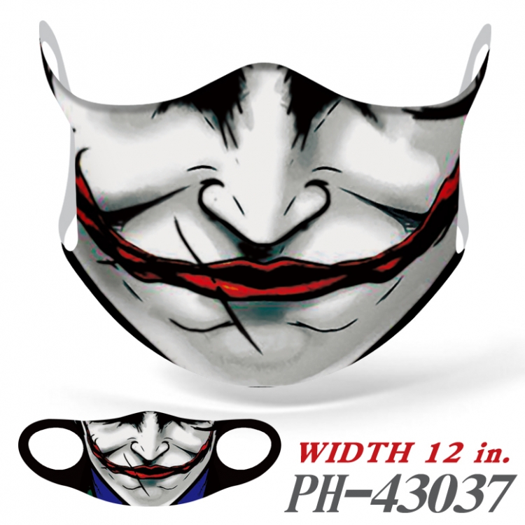 Full color  Anime Ice silk  seamless Mask   price for 5 pcs