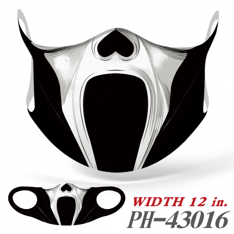 Full color  Anime Ice silk  seamless Mask   price for 5 pcs