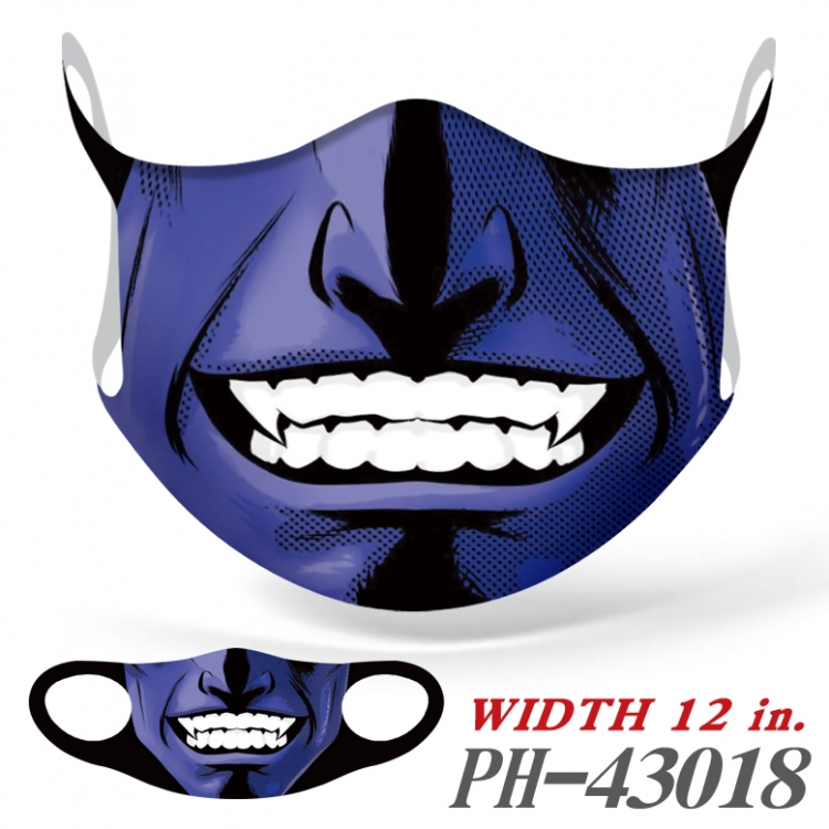 Full color  Anime Ice silk  seamless Mask   price for 5 pcs