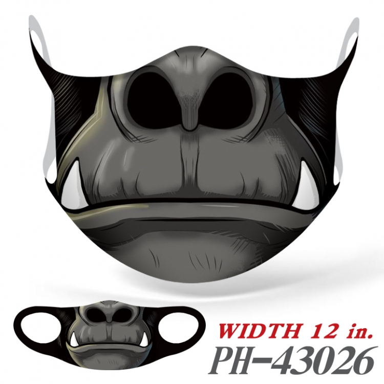 Full color  Anime Ice silk  seamless Mask   price for 5 pcs