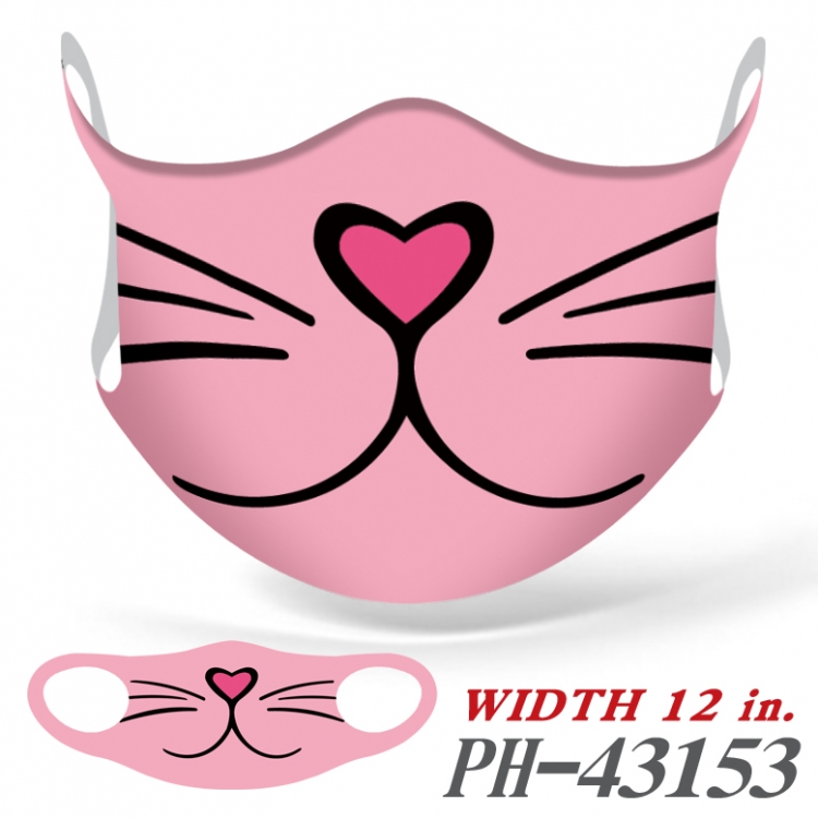 Full color  Anime Ice silk  seamless Mask   price for 5 pcs