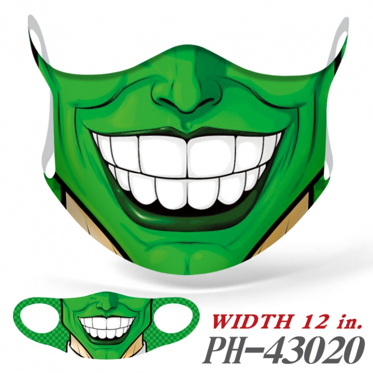 Full color  Anime Ice silk  seamless Mask   price for 5 pcs