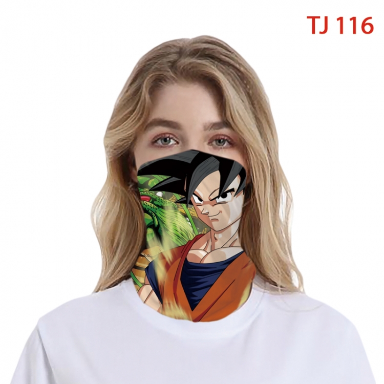 DRAGON BALL Color printing magic turban scarf- TJ-116