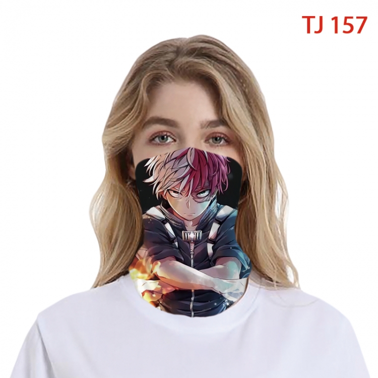 My Hero Academia Color printing magic turban scarf- TJ-157