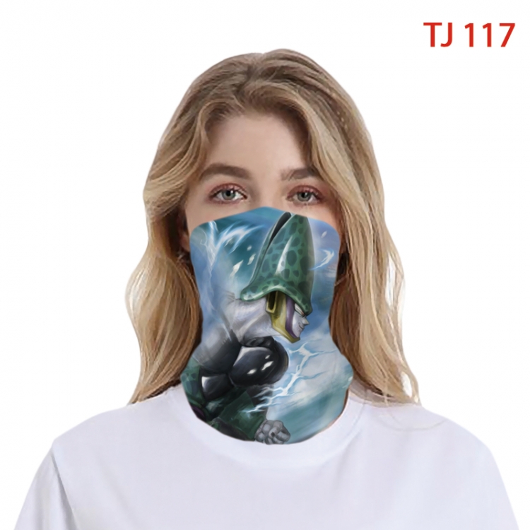 TOTORO Color printing magic turban scarf-  TJ-117