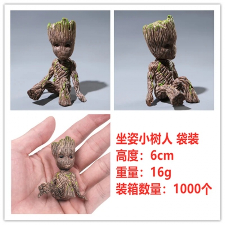 Guardians of the Galaxy Android Bagged Figure Decoration Model 6CM