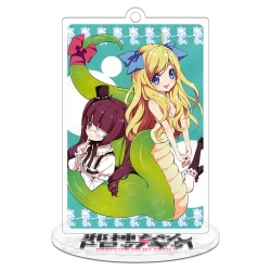 Evil god and kitchen girl acry...