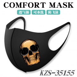 Skull and Flag Anime 3D digita...