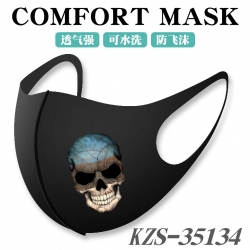 Skull and Flag Anime 3D digita...