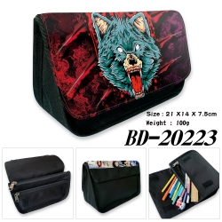 Anime double layer  canvas pen...