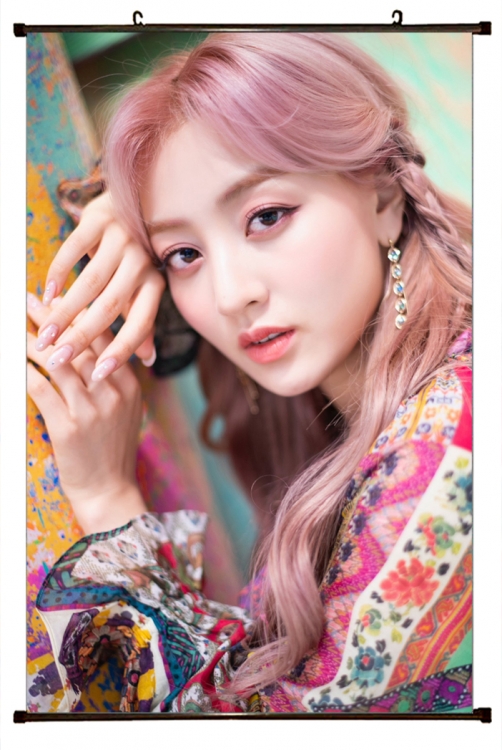 Twice star Plastic pole cloth painting Wall Scroll 60X90CM TW-150 NO FILLING