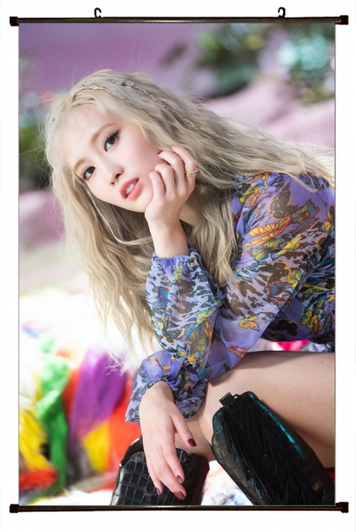 Twice star Plastic pole cloth painting Wall Scroll 60X90CM TW-169 NO FILLING