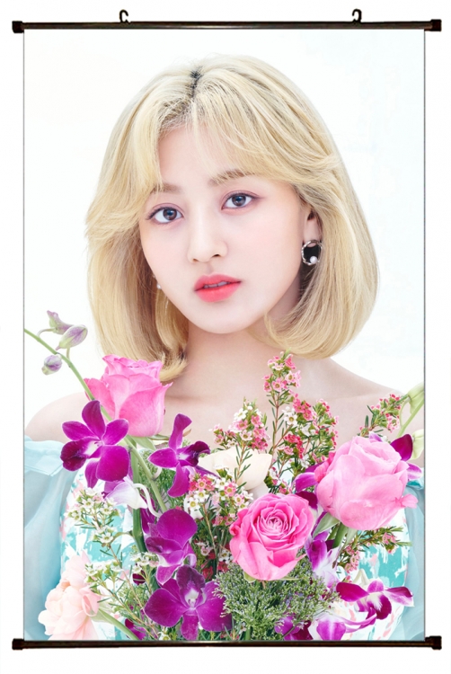 Twice star Plastic pole cloth painting Wall Scroll 60X90CM TW-67 NO FILLING