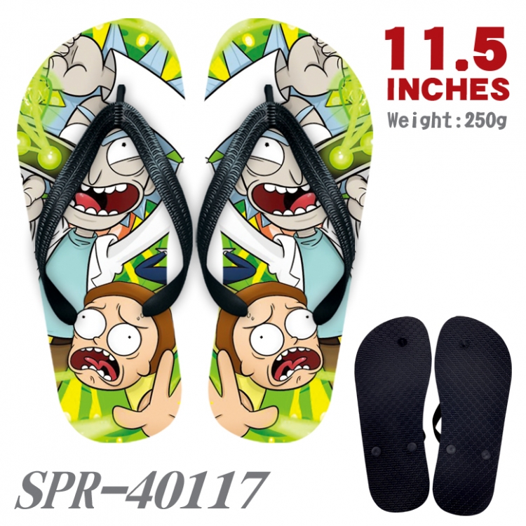 Rick and Morty Android Thickened rubber flip-flops slipper average size SPR-40117A