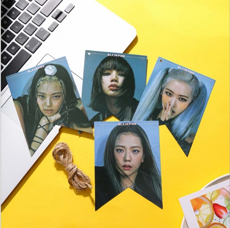 BLACKPINK Photo creative tag hanging ornaments price for 5 pcs Style E