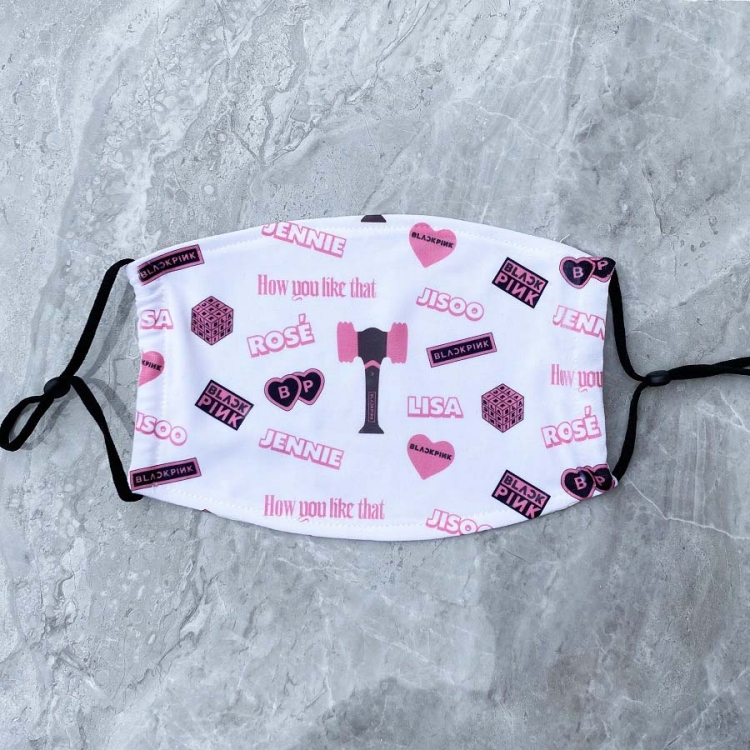 Digital printing adjustable mask price for 5 pcs