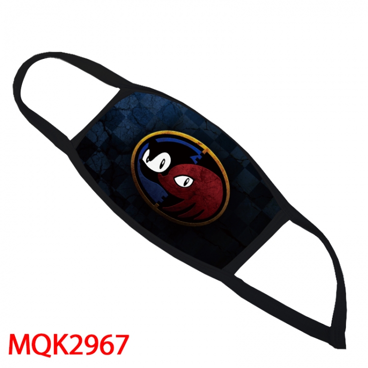 Sonic the Hedgehog Color printing Space cotton Masks price for 5 pcs MQK 2967
