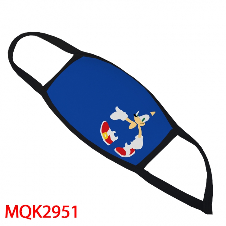 Sonic the Hedgehog Color printing Space cotton Masks price for 5 pcs MQK 2951
