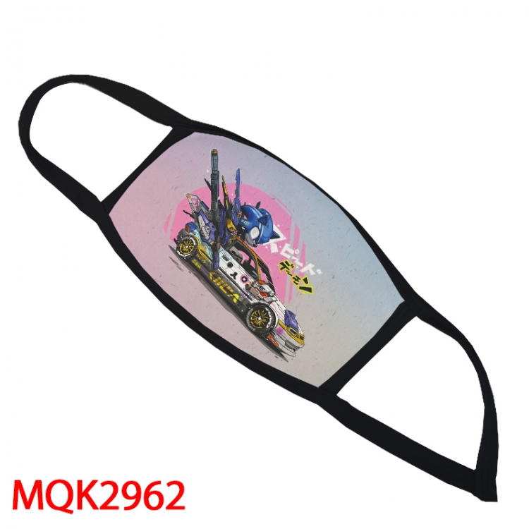 Sonic the Hedgehog Color printing Space cotton Masks price for 5 pcs MQK 2962