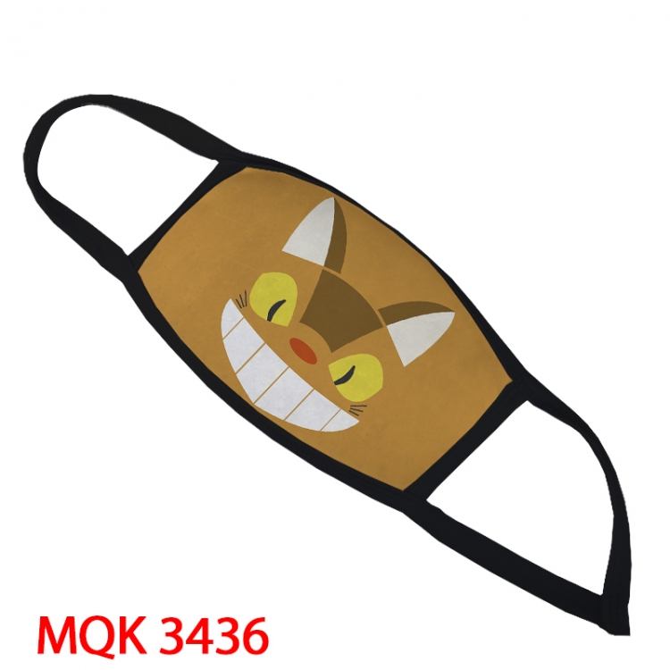 TOTORO Color printing Space cotton Masks price for 5 pcs MQK-3436