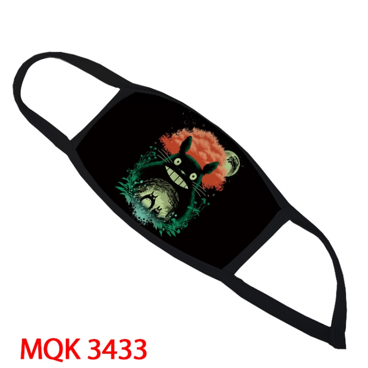 TOTORO Color printing Space cotton Masks price for 5 pcs MQK-3433
