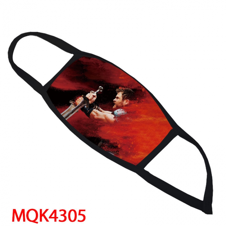 Marvel Color printing Space cotton Masks price for 5 pcs MQK4305