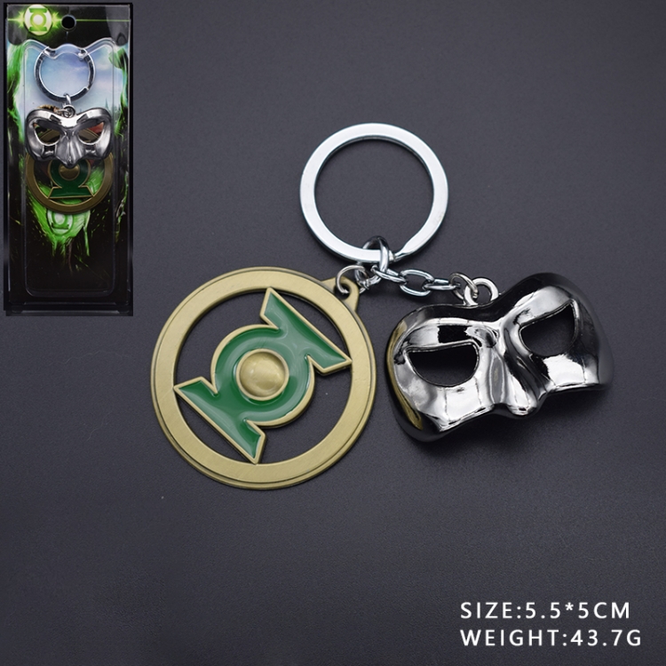 Green Lantern Key Chain Pendant price for 5 pcs