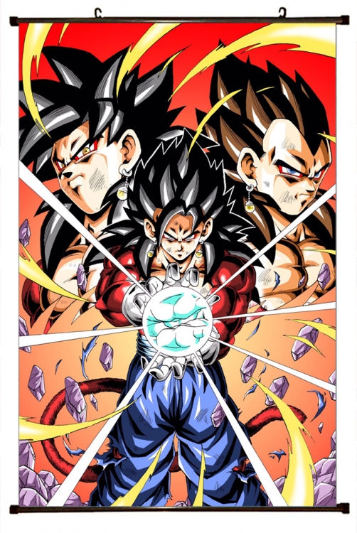 DRAGON BALL Plastic pole cloth painting Wall Scroll 60X90CM NO FILLING