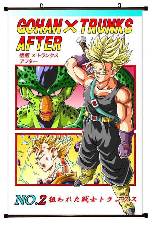 DRAGON BALL Plastic pole cloth painting Wall Scroll 60X90CM GB-280 NO FILLING