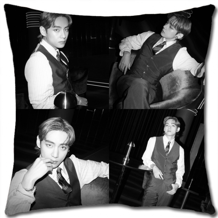 BTS Anime Double-sided full color pillow cushion 45X45C  BS-983A NO FILLING