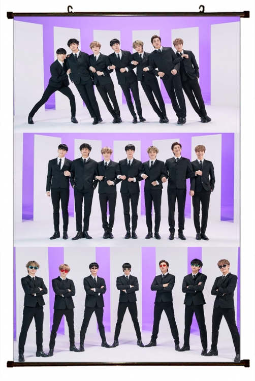 BTS Plastic pole cloth painting Wall Scroll 60X90CM BS-951A NO FILLING