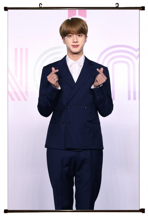 BTS Plastic pole cloth painting Wall Scroll 60X90CM BS-1069 NO FILLING