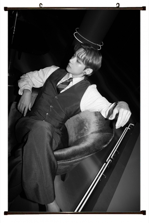 BTS Plastic pole cloth painting Wall Scroll 60X90CM BS-984 NO FILLING