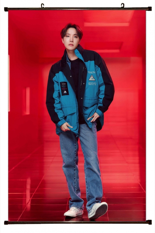 BTS Plastic pole cloth painting Wall Scroll 60X90CM BS-900 NO FILLING