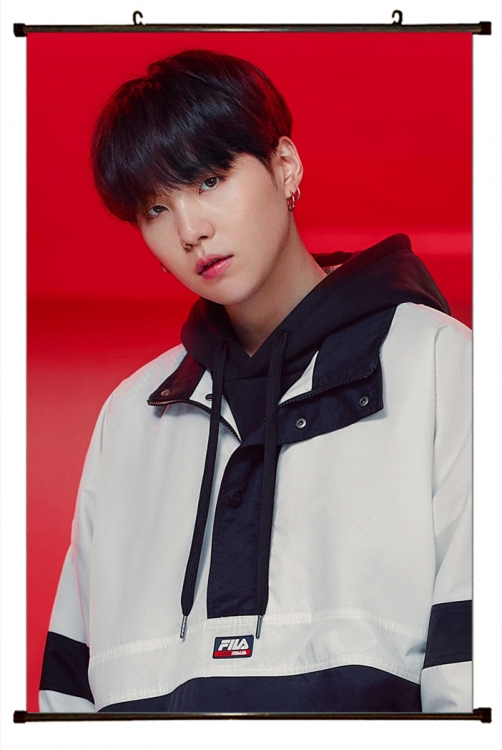 BTS Plastic pole cloth painting Wall Scroll 60X90CM  BS-910 NO FILLING