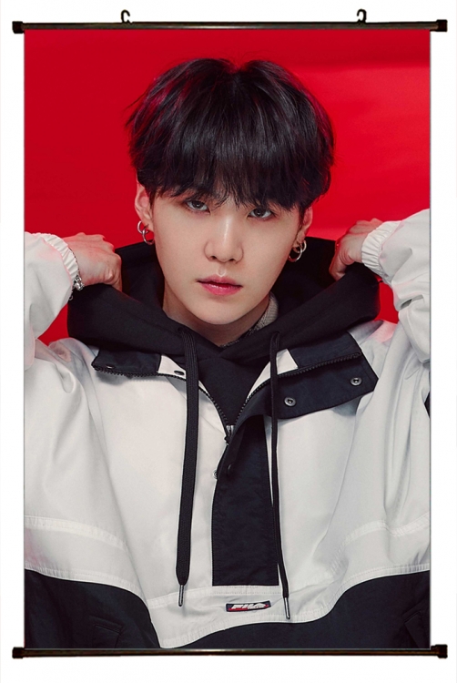 BTS Plastic pole cloth painting Wall Scroll 60X90CM BS-911 NO FILLING