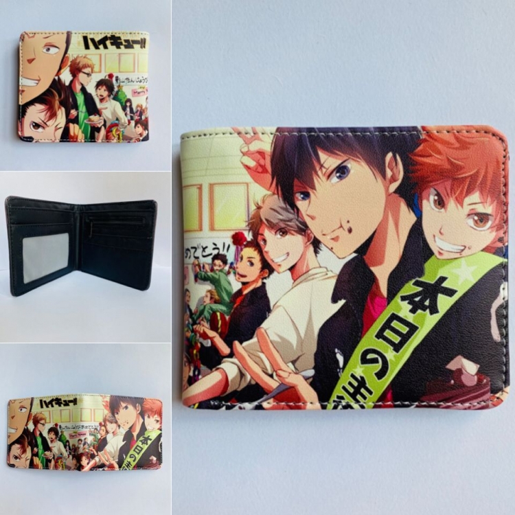 DEAR BOYS Anime color picture two fold  Short wallet 11X9.5CM 60G