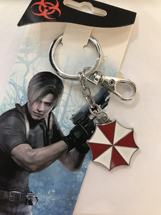 Resident Evil Anime metal pendant key chain