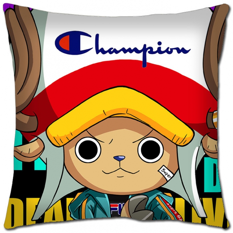 One Piece Anime square full-color pillow cushion  H1-269B NO FILLING