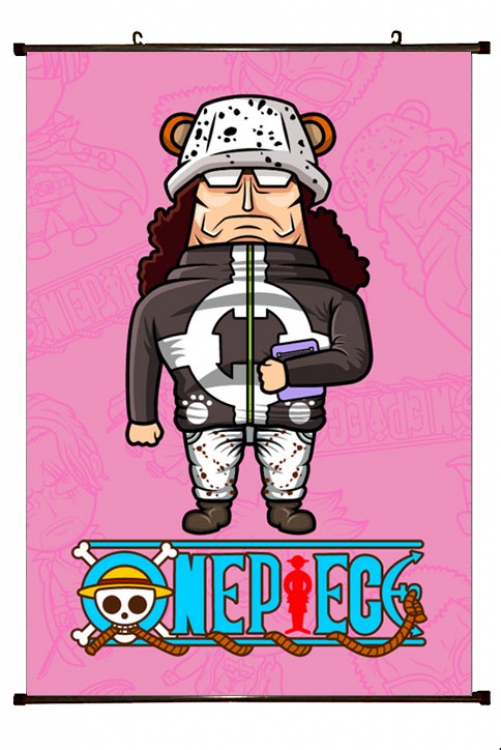 One Piece Anime Plastic pole cloth painting Wall Scroll 60X90CM  H1-253 NO FILLING