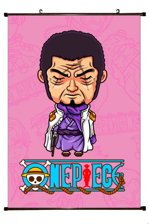 One Piece Anime Plastic pole cloth painting Wall Scroll 60X90CM H1-248 NO FILLING