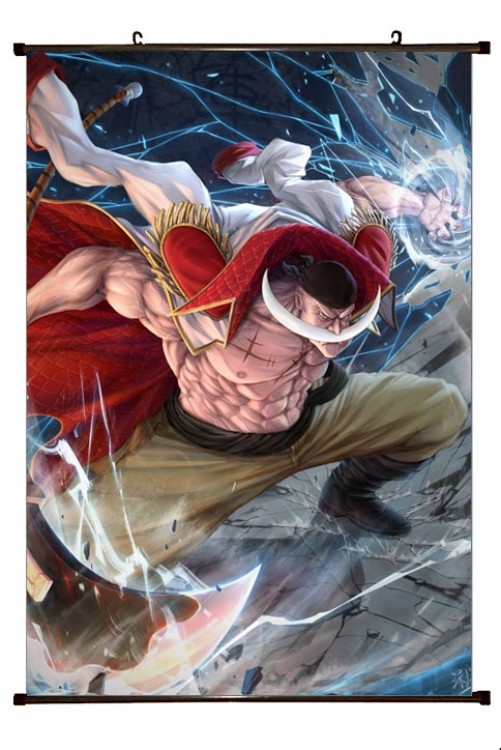 One Piece Anime Plastic pole cloth painting Wall Scroll 60X90CM H1-334 NO FILLING