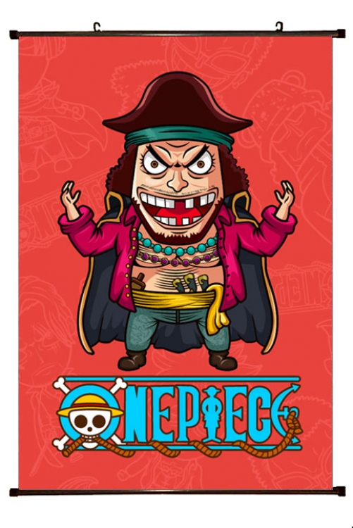 One Piece Anime Plastic pole cloth painting Wall Scroll 60X90CM H1-245 NO FILLING